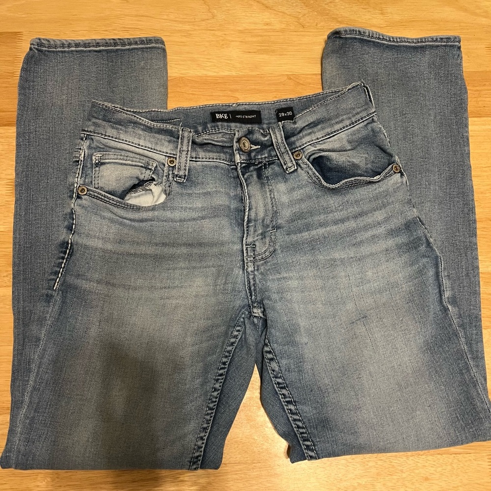 BKE Light Blue Denim Jeans
